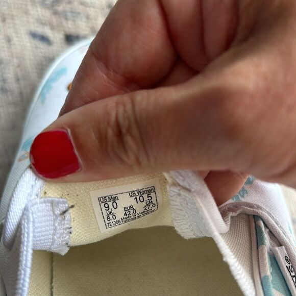 Vans Disney World Slip on 50th Anniversary Mickey Mouse Shoes Women's 10.5 Men 9 - Picture 6 of 12